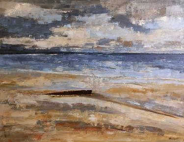 Original Impressionism Beach Paintings by Sophie Dumont