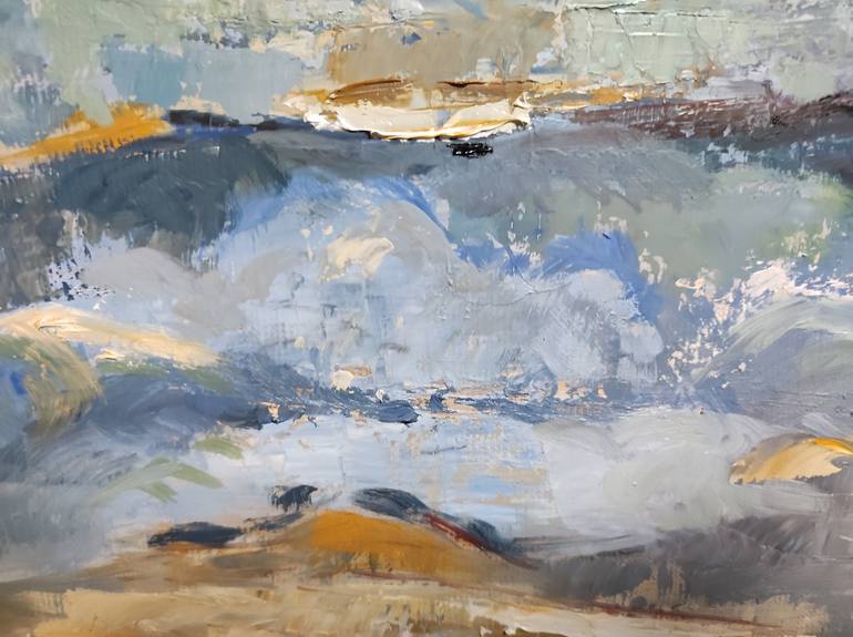 Original Expressionism Landscape Painting by Sophie Dumont