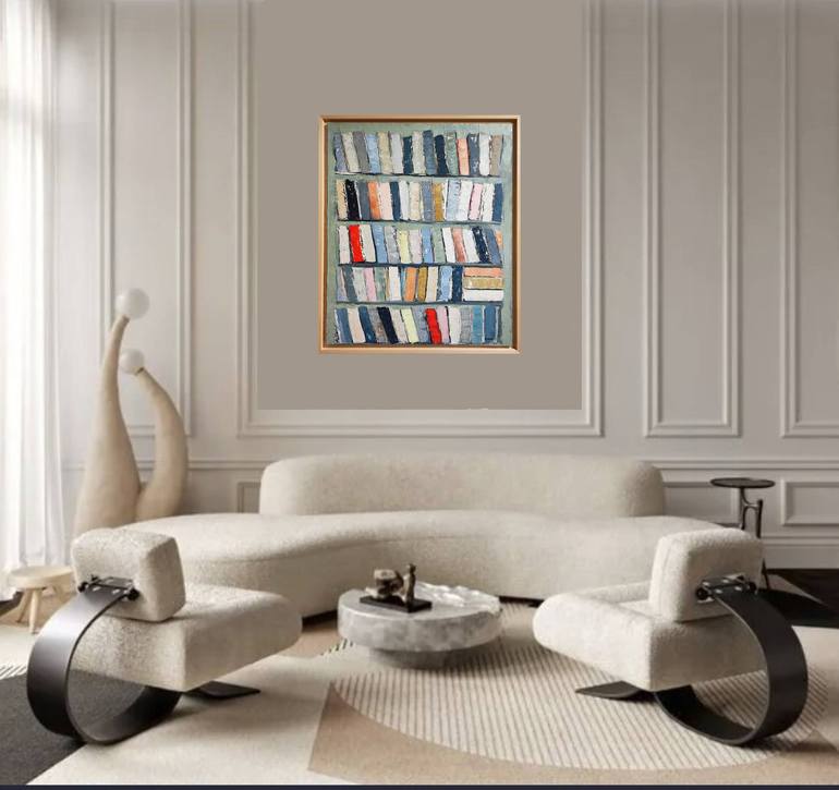 Original Abstract World Culture Painting by Sophie Dumont