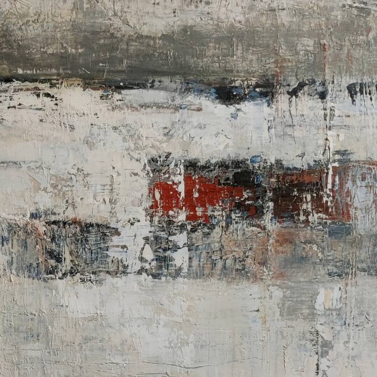 Original Abstract Expressionism Abstract Painting by Sophie Dumont