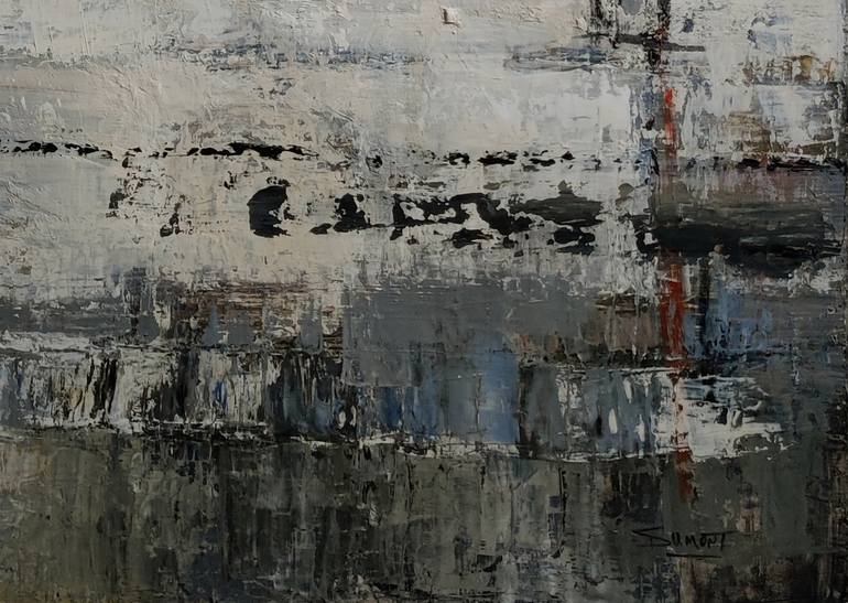 Original Abstract Expressionism Abstract Painting by Sophie Dumont