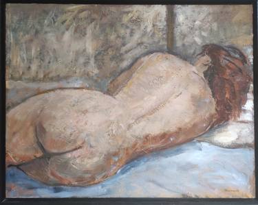 Original Figurative Nude Paintings by Sophie Dumont