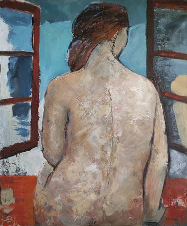 Original Figurative Nude Paintings by Sophie Dumont