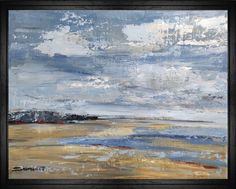 Original Figurative Seascape Painting by Sophie Dumont