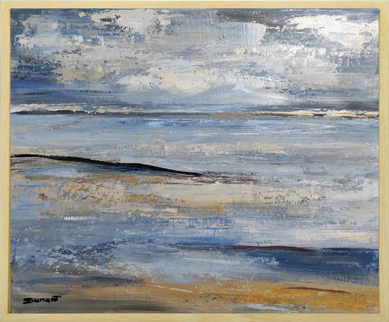 Original Impressionism Seascape Painting by Sophie Dumont