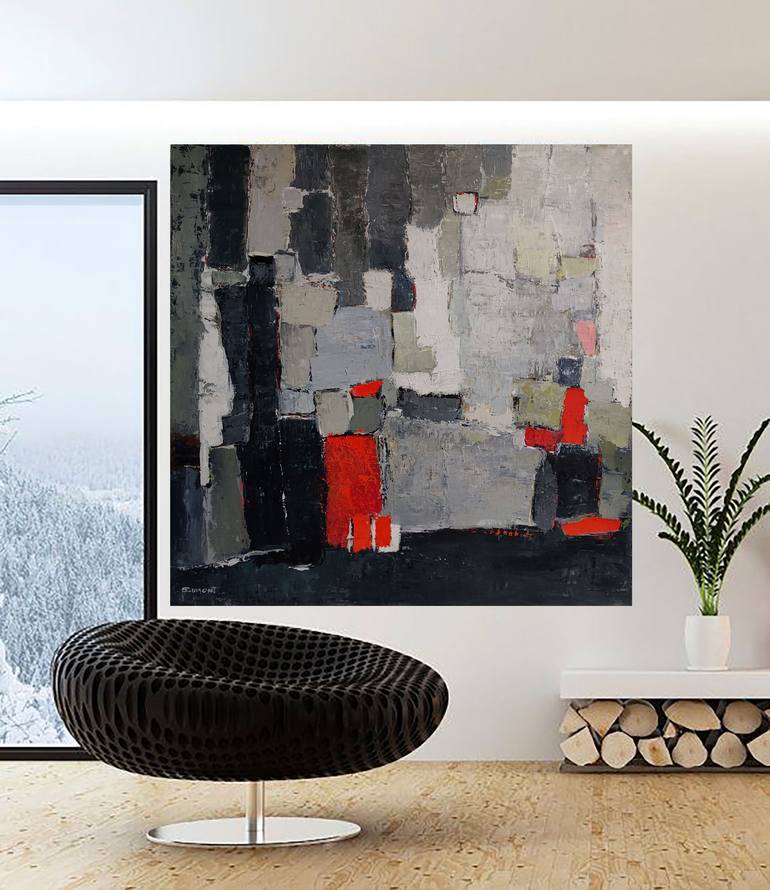 Original Abstract Painting by Sophie Dumont