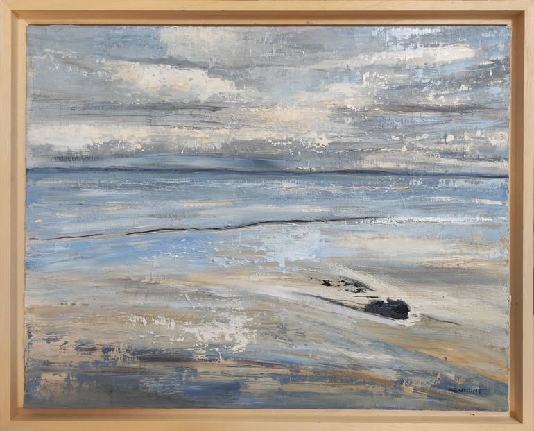 Original Figurative Seascape Painting by Sophie Dumont