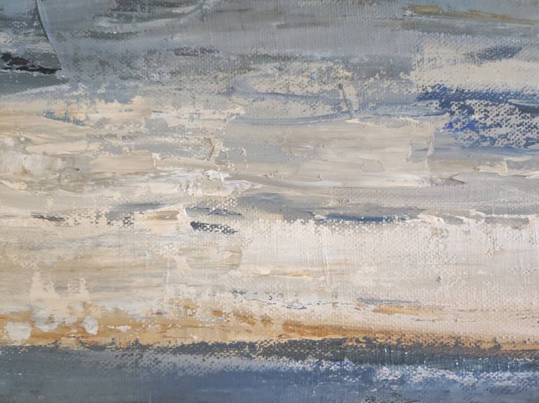 Original Expressionism Seascape Painting by Sophie Dumont