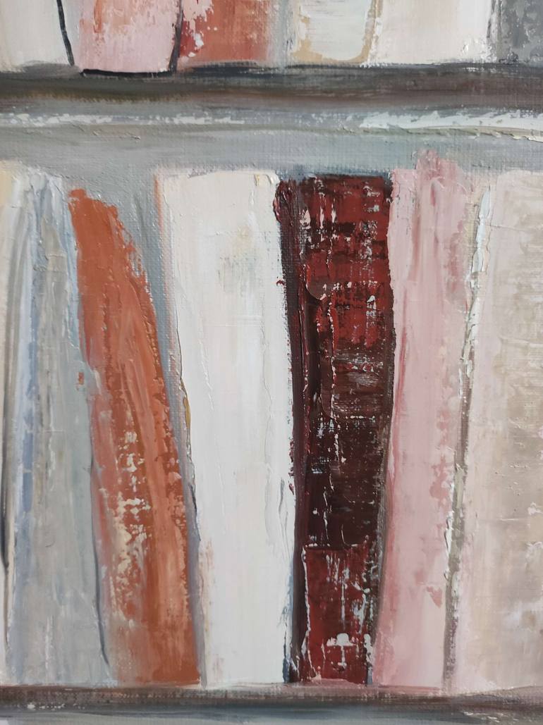 Original Art Deco Abstract Painting by Sophie Dumont