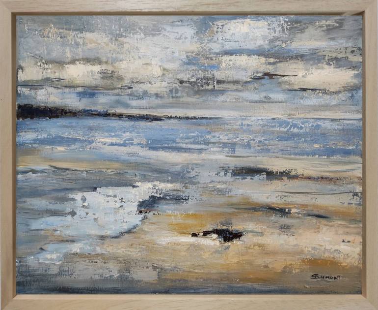 Original Impressionism Seascape Painting by Sophie Dumont