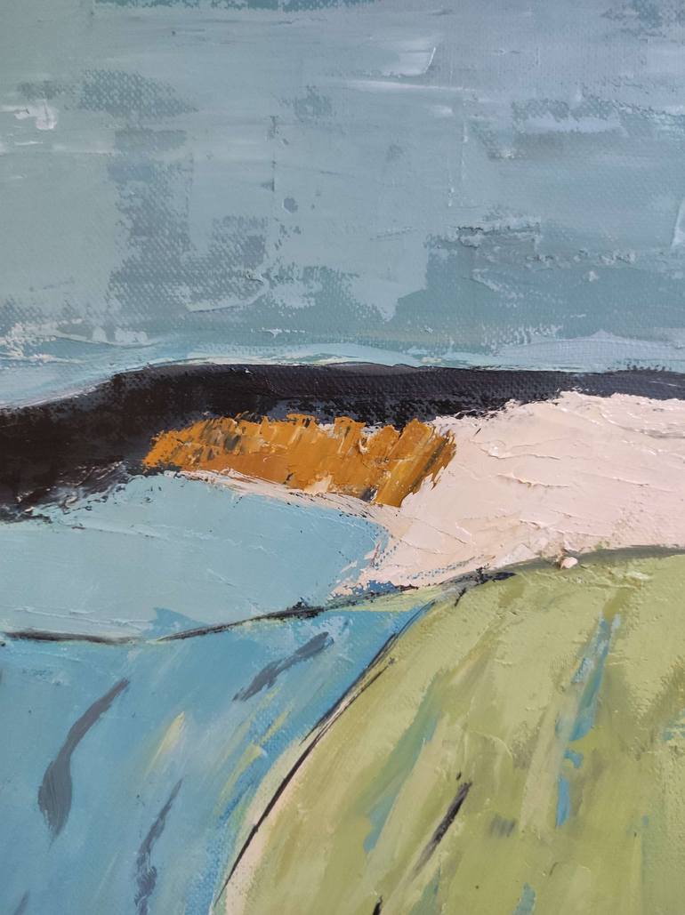 Original Abstract Landscape Painting by Sophie Dumont