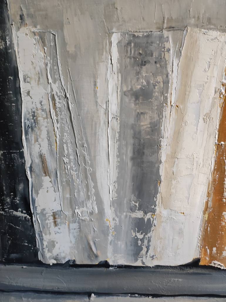 Original Art Deco Abstract Painting by Sophie Dumont