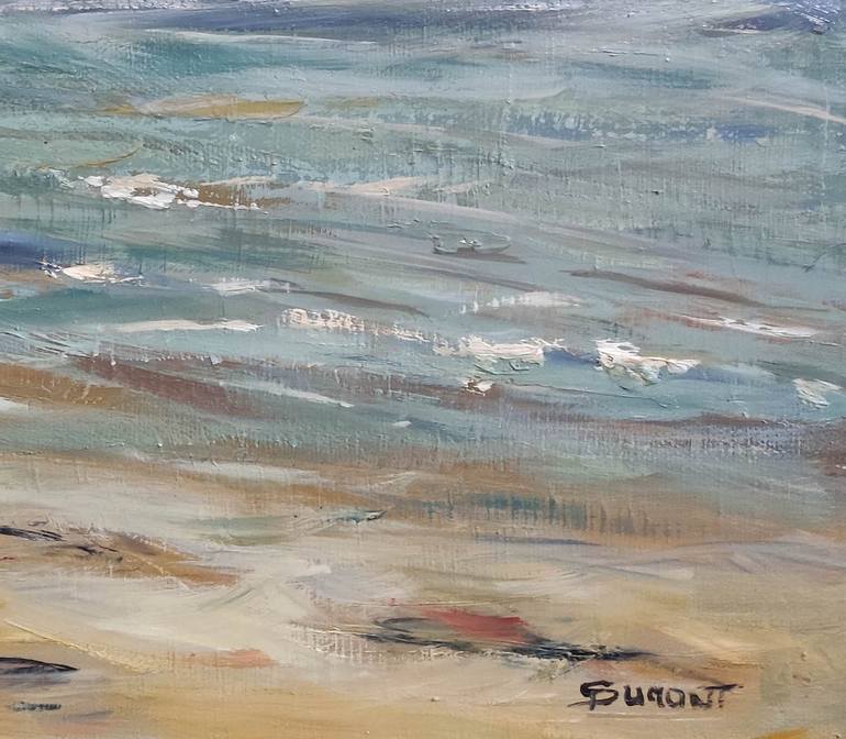 Original Impressionism Seascape Painting by Sophie Dumont