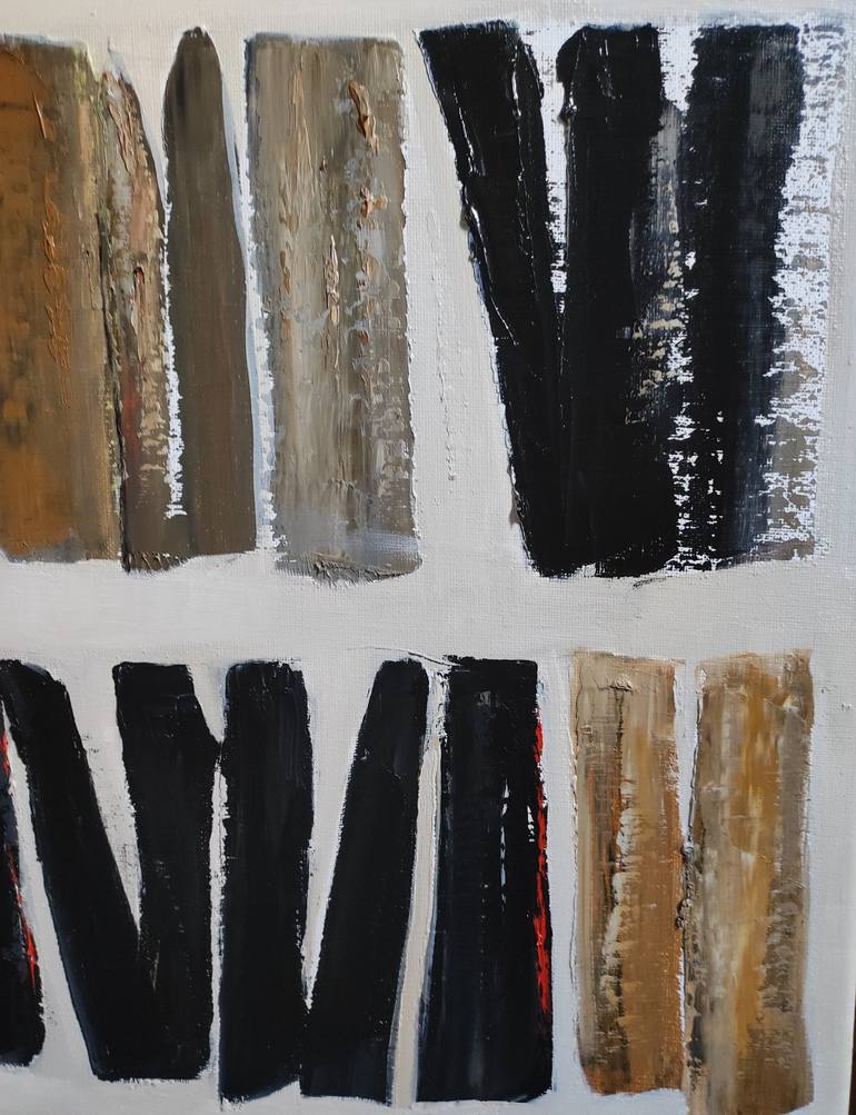 Original Minimalism Abstract Painting by Sophie Dumont