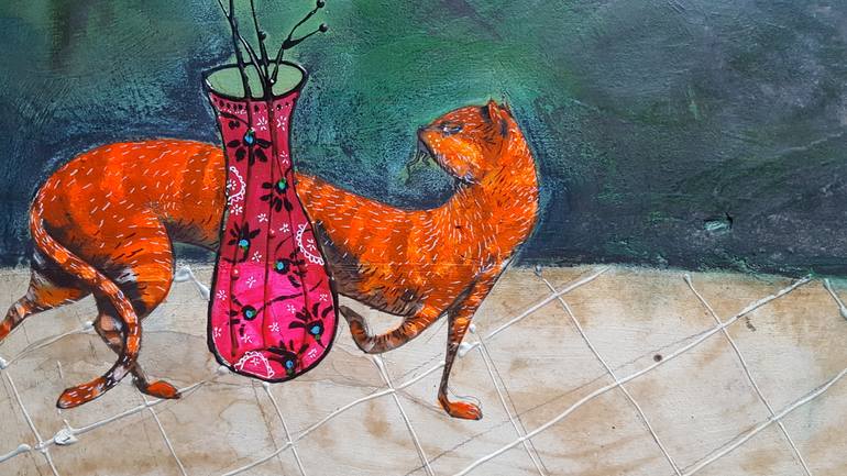 Original Conceptual Women Painting by Karda Zenko