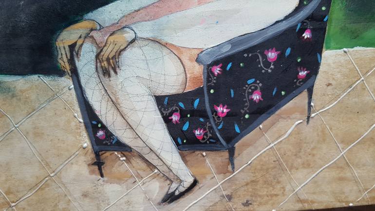 Original Conceptual Women Painting by Karda Zenko