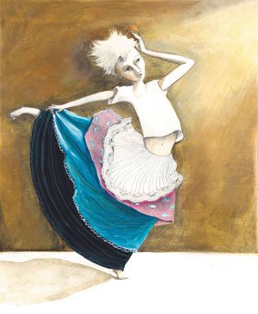 boy in skirt (illustration) thumb