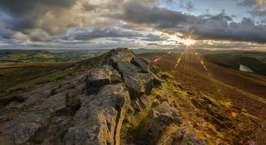 Win Hill Panoramic Sunset Original Edition 5 of 25 thumb