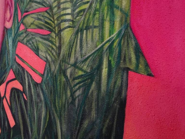 Original Conceptual Pop Culture/Celebrity Painting by Filiberto Montesinos Castañon