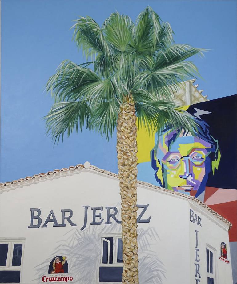 Print of Figurative Cities Paintings by Filiberto Montesinos Castañon