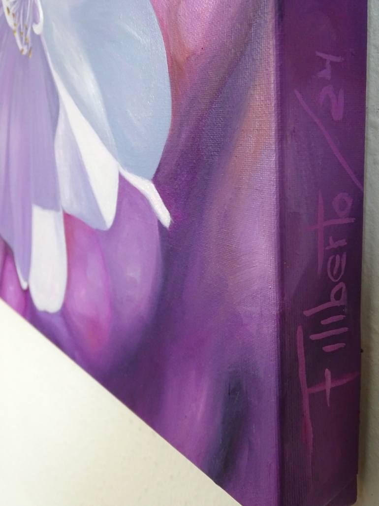 Original Figurative Floral Painting by Filiberto Montesinos Castañon