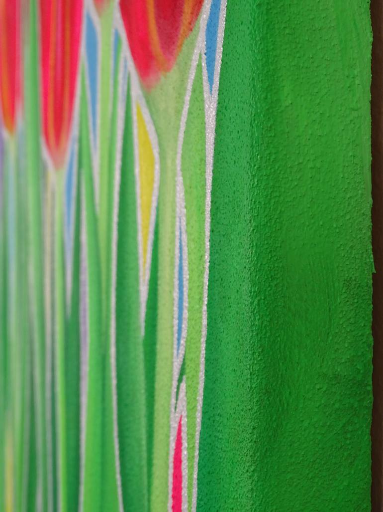 Original Figurative Floral Painting by Filiberto Montesinos Castañon