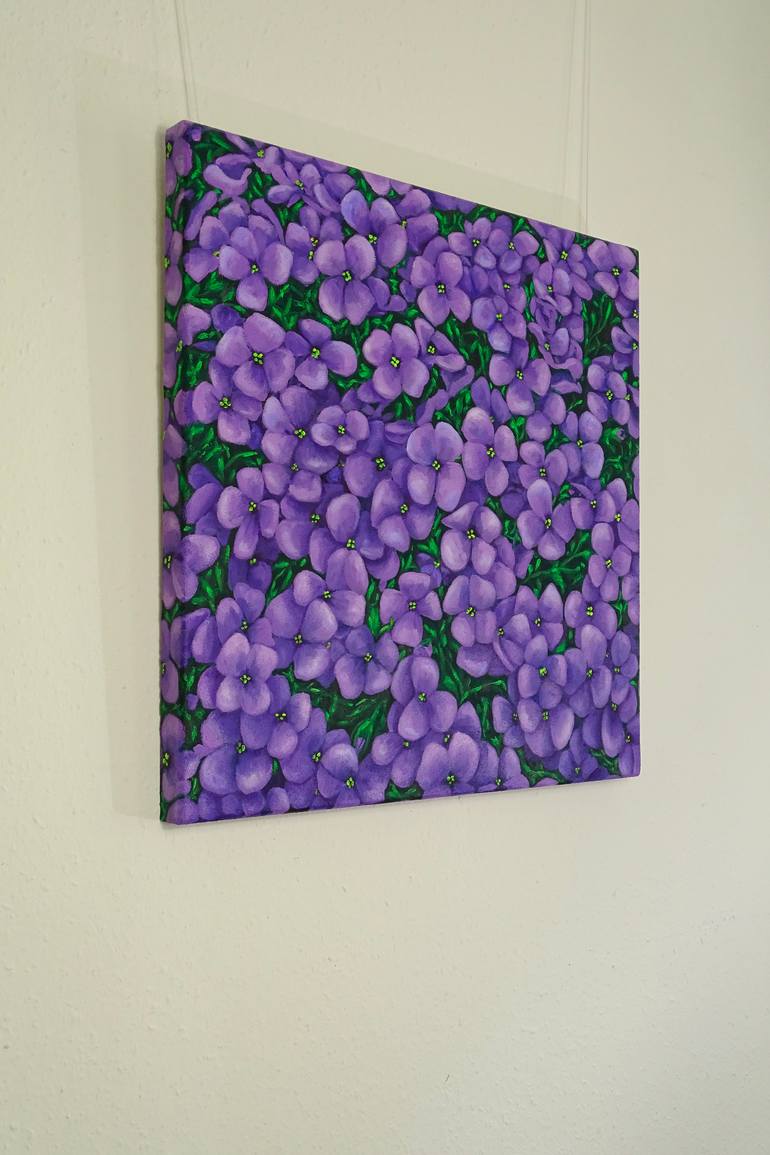 Original Figurative Floral Painting by Filiberto Montesinos Castañon