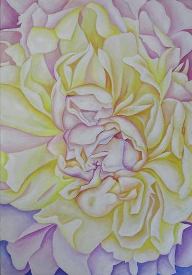 Original Contemporary Floral Painting by Filiberto Montesinos Castañon
