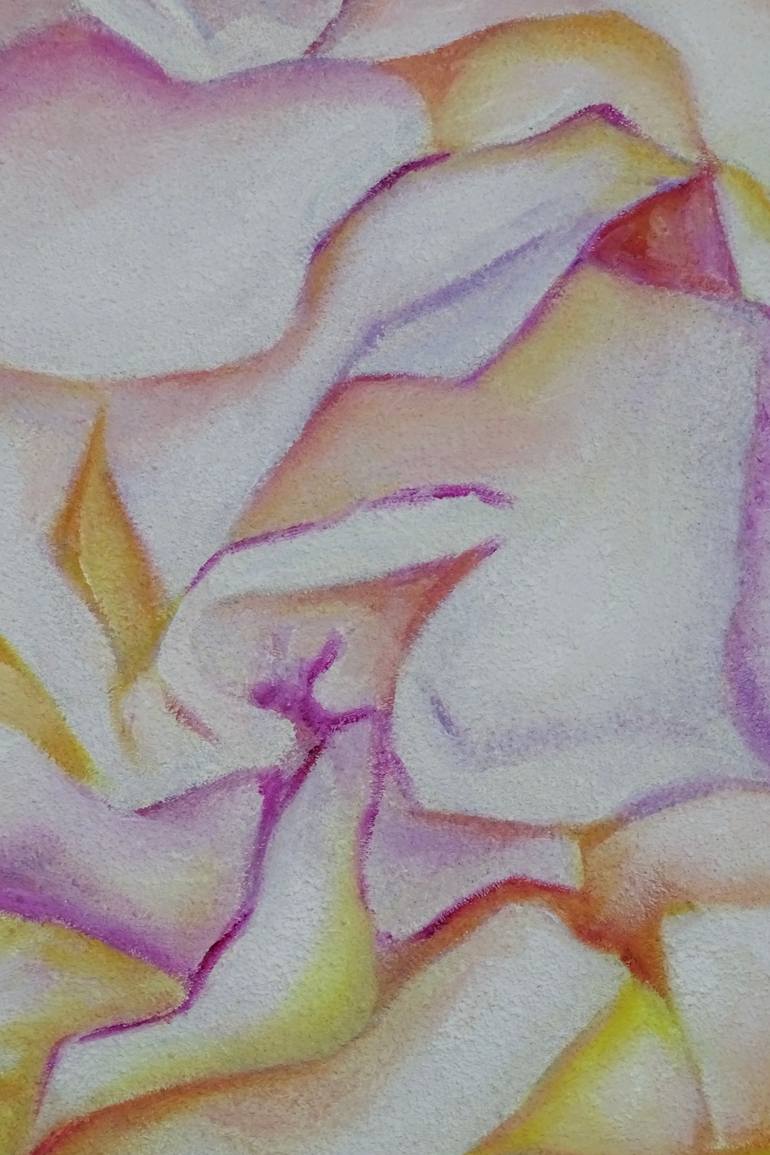 Original Contemporary Floral Painting by Filiberto Montesinos Castañon