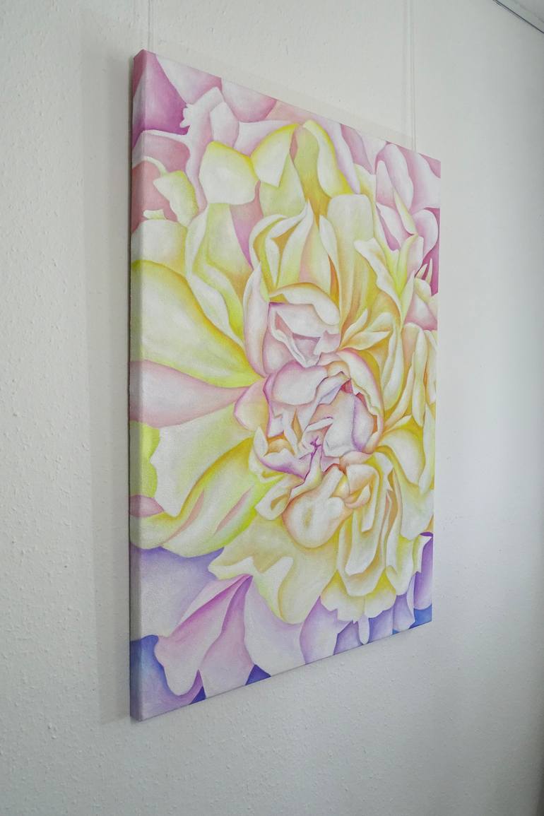 Original Contemporary Floral Painting by Filiberto Montesinos Castañon