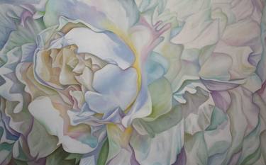 Print of Figurative Floral Paintings by Filiberto Montesinos Castañon