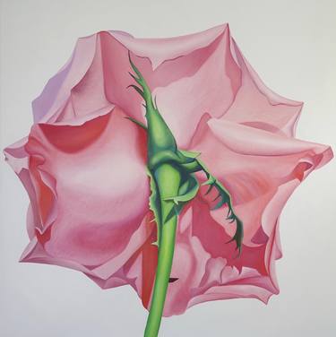 Original Figurative Floral Paintings by Filiberto Montesinos Castañon