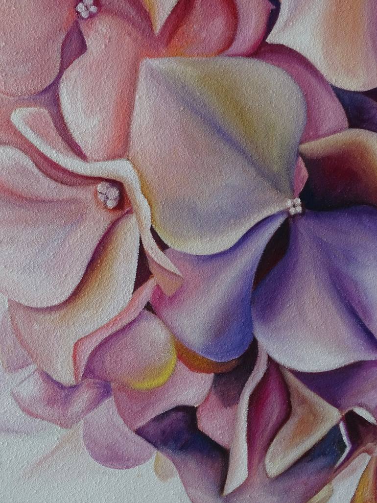 Original Figurative Floral Painting by Filiberto Montesinos Castañon