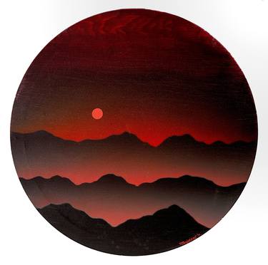 Red, Black Sunset - 1128 thumb