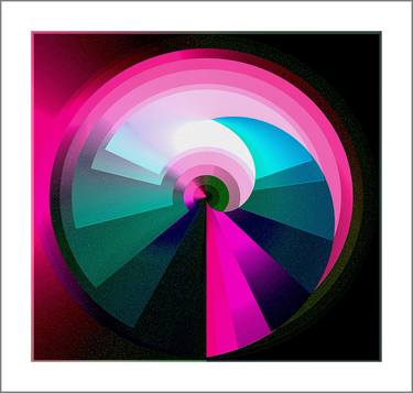 Original Abstract Expressionism Geometric Digital by Panos Pliassas