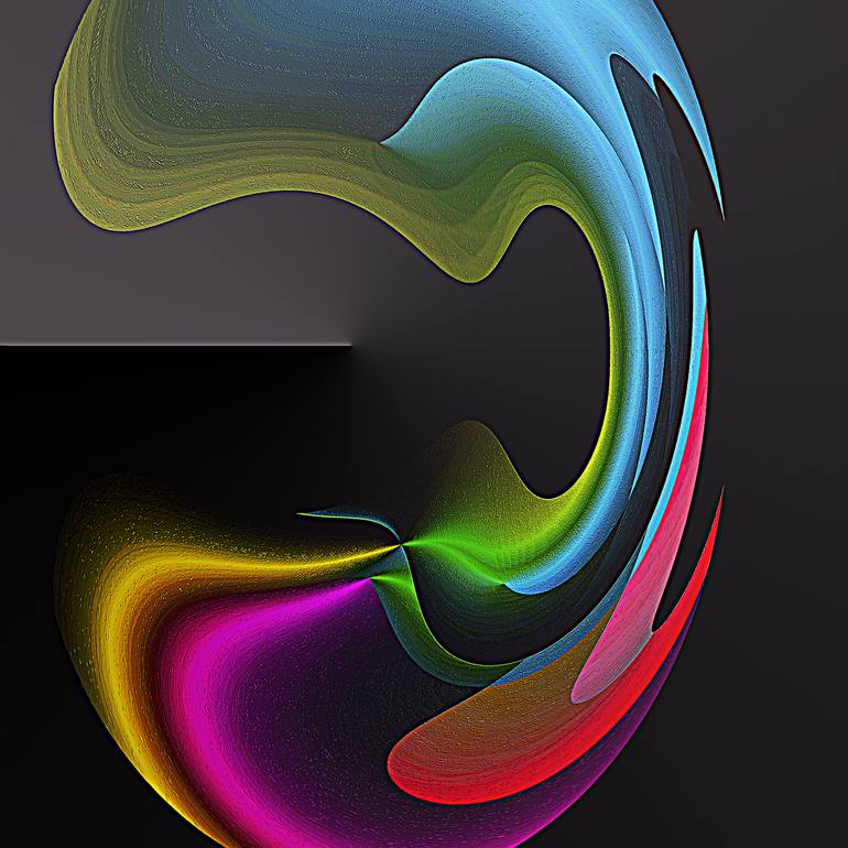 Original Abstract Expressionism Abstract Digital by Panos Pliassas