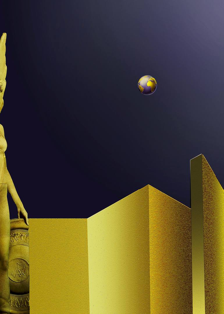 Original Art Deco Pop Culture/Celebrity Digital by Panos Pliassas