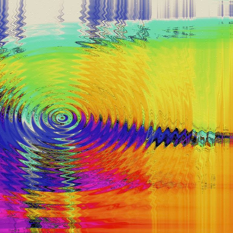 Original Contemporary Abstract Digital by Panos Pliassas