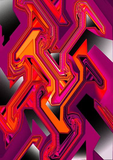 Original Contemporary Abstract Digital by Panos Pliassas