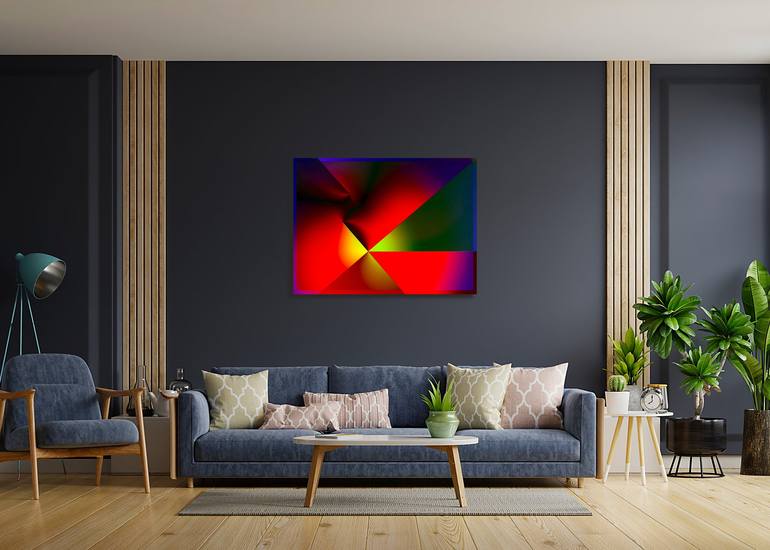 Original Contemporary Geometric Digital by Panos Pliassas