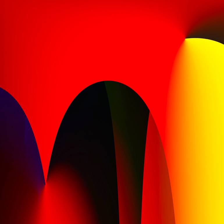 Original Contemporary Abstract Digital by Panos Pliassas