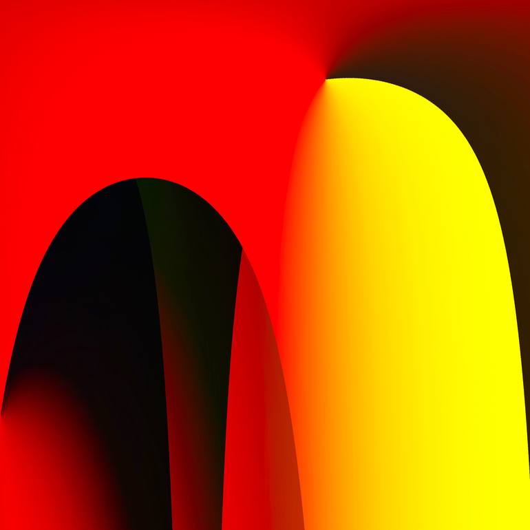 Original Contemporary Abstract Digital by Panos Pliassas