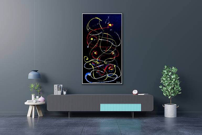 Original Contemporary Abstract Painting by Panos Pliassas