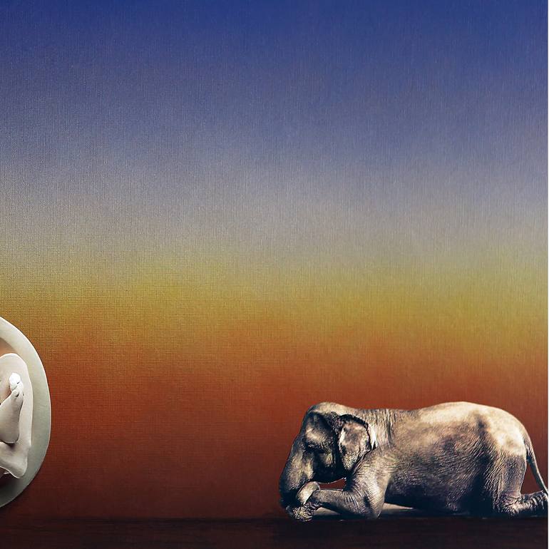 Original Conceptual Nature Mixed Media by Panos Pliassas