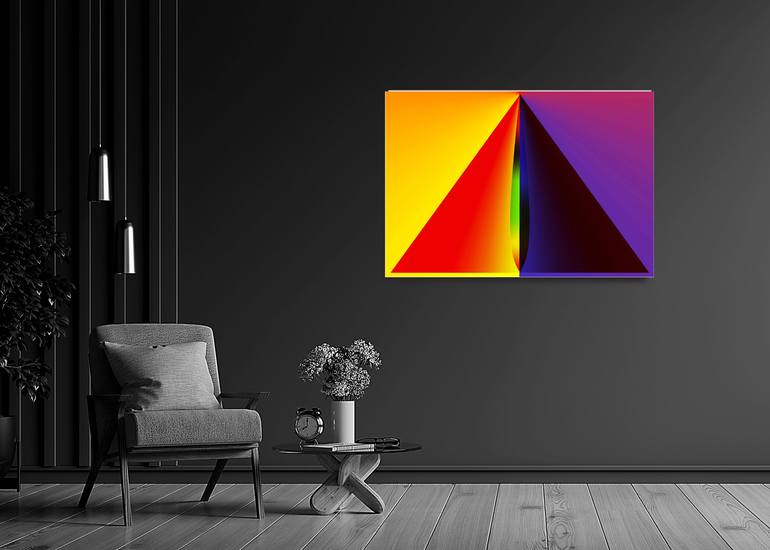 Original Contemporary Geometric Digital by Panos Pliassas