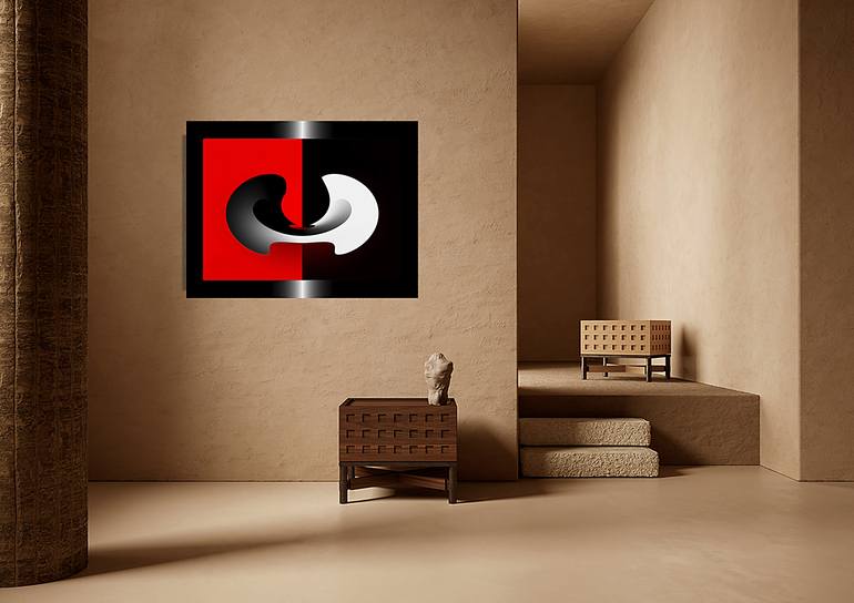 Original Conceptual Geometric Digital by Panos Pliassas