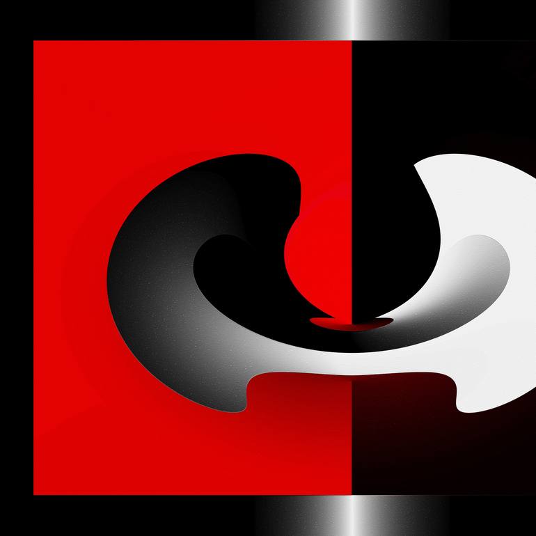 Original Conceptual Geometric Digital by Panos Pliassas