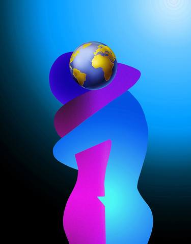 Original Conceptual Erotic Digital by Panos Pliassas