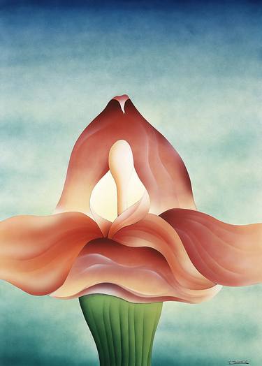 Original Conceptual Botanic Paintings by Panos Pliassas
