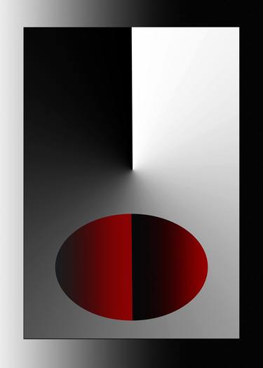 Print of Minimalism Geometric Digital by Panos Pliassas